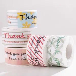 감사 이거찜 답례 포장 롤스티커 카드 땡큐스티커 답례스티커 포장스티커 문구스티커