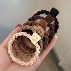 [싸더라] 스마일머리끈 고무줄 5종 (10P 1Set)