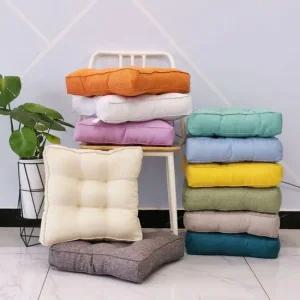 식탁의자 키밍 북유럽 9cm 두께 방석쿠션 사각형 의자 사무실 복유럽