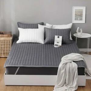 패드 이불 고정 밴드형 누빔 매트리스 밴딩 침대 순면