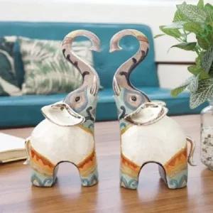 ksr 하트코 자개 무늬 코끼리2P  4863) 인형소품 20cm인형옷 아이돌인형옷 솜인형