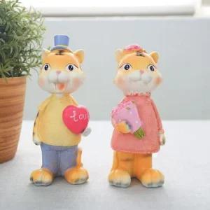 ksr 프로포즈 호랑이 커플  대) 호랑이인형 선반인형인테리어인형 거실소품 거실인테리어