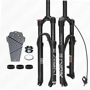 26 27.5 29인치 락아웃 MTB 서스펜션 포크 에어샥 리모트