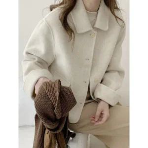 [헤레이스](울100%)포켓 울 핸드메이드 자켓_YMSH25FW210