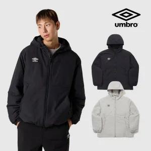 [엄브로](강남점)남여공용 베이직 후드형 패딩 자켓 UQ421SPJO1