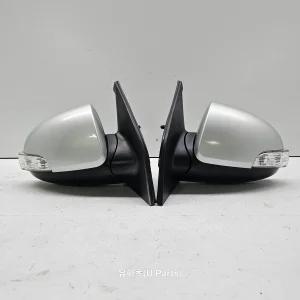 뉴 모닝 6핀 은색 사이드미러 백미러 빽미러