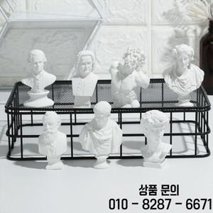 신상 미니 피규어 석고 조각상 그리스 유명인 연습 초상화 홈 데코