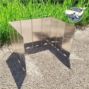 야외 캠핑 바람막이 스테인리스 10단 조리