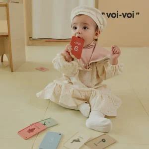 [보이보이] 실리콘 아기 숫자놀이 플래시카드 촉감발달 말랑 목욕책 치발기 장난감