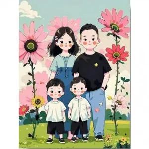 러브하우스 명화그리기세트 no.05 diy명화그리기 (48ohE)