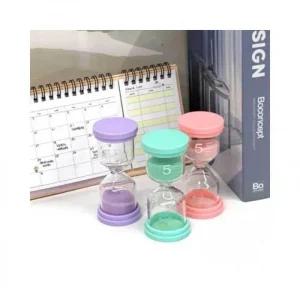 타이머 시계 모래 양치 사우나  탁상 5분  (47RLo)