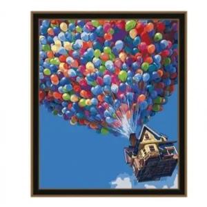 페인팅 캔버스페인팅 업 영화 풍선과 집DIY 40x50 (47Sbv)