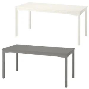 [이케아] HAUGA 하우가 테이블 168x74cm/6인용식탁/회의테이블/대형테이블/데스크/원목책상