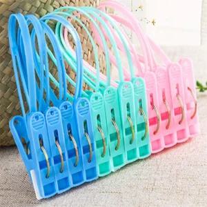 빨래집게 12개 걸이형 수건 세탁용품