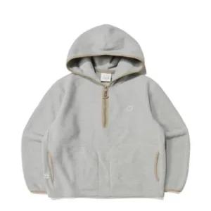 노르디스크 마이크로 플리스 반집업 후드 티셔츠 BB OUW23276 C2 O3 W3