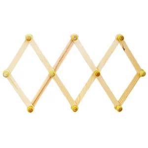 원목 벽걸이행거 옷걸이 1P 모자걸이 벽행거 다용도 거치대