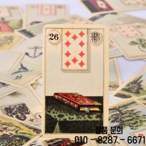 파티 타로 카드 그랜드 테이블 Lenomand 점술 도구 오라클 게임 36 개