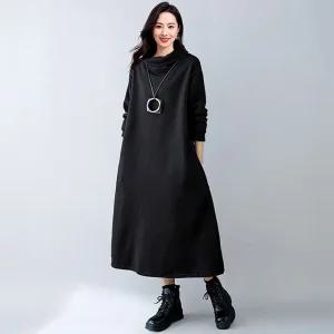 (55~88)2종세트 목터틀기모원피스 캐주얼원피스 패딩원피스 엄마옷 임산부겨울원피스 겨울원피스 하객룩