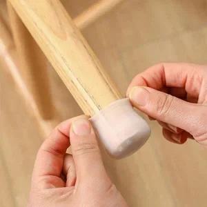 소음방지 바닥보호 실리콘 의자다리커버 의자발캡 4P_23373799