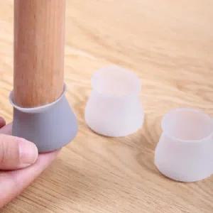 식탁 의자양말 소음방지 긁힘방지 실리콘 캡 양말 논슬립 의자발커버 체어슈즈 12p