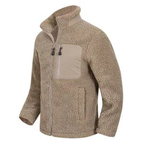 하이넥 양털 뽀그리 후리스 보아털 안감 자켓 점퍼 집업