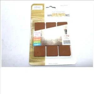 바닥긁힘방지패드(사각18P)-008 부직포패드 의자긁힘 부직포패드 바닥보호 마루보호 의자긁힘 의자소음패드