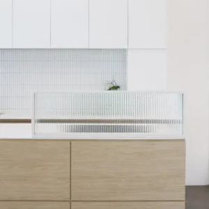 [숲속애] 유리 주방 파티션 1000mm