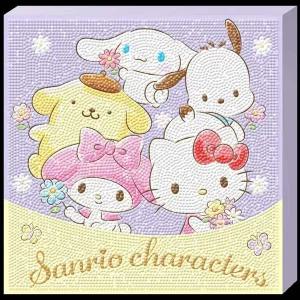 보석십자수 25x25 신리오캐릭터즈 봄날