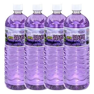 산도깨비 에탄올 워셔액 라벤더향 1.8L X 4개