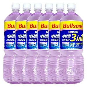 [불스원] 레인OK 에탄올 코팅워셔 1.8L X 6개