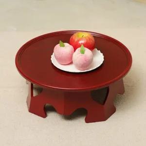 단청공예 모루 원형 팔각 다과상 교자상 공부상 공부책상 좌식테이블 옛날밥상 밥상