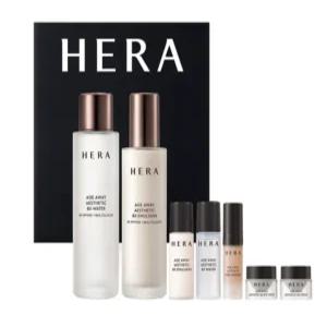 헤라 에이지어웨이 콜라제닉워터 기초 2종세트 스킨 로션 여성선물 에스테틱 리뉴얼