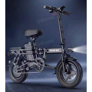 접이식 전기자전거 초경량 스쿠터 전기 폴딩 자전거 14인치