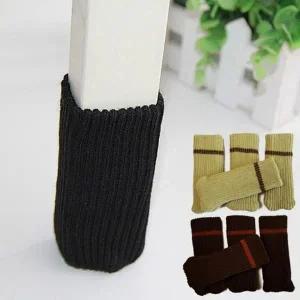 골지 의자발커버 4p 니트양말 의자다리커버 소음긁힘방지