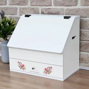 고품질 플러스리나화장대 좌식화장대 서랍 이동식화장대 화장품...