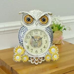 퍼블릭아트 브리엔 부엉이 탁상 시계 부엉이 캐릭터 선물 집들이 집들이선물 졸업선물