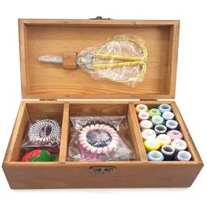 미싱용바느질함 바늘 단추 가정 필수품 바느질세트