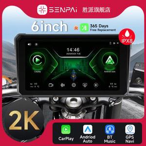 에이패스이 오토바이블랙박스2채널 전후방 자전거 본체 M시리즈 2K 6인치