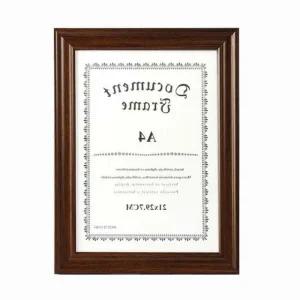 상장 액자 A4 초코브라운 헬스장 사무실 아크릴 탁상