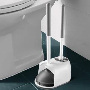 변기 클리너 세트 화장실 뚫어뻥 변기솔 변기청소 청소솔 변기솔 뚫어뻥