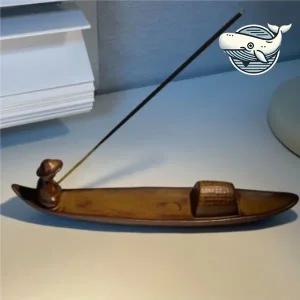 세라믹 스틱 꽂이 독특한 나룻배 모양 트레이