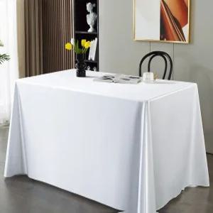 행사용테이블보 고급 전시회 대형 벨벳천 행사 사각 무지