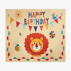 대형 패브릭 포스터 생일축하 친구들