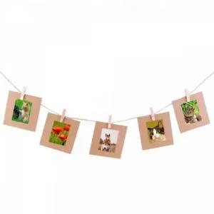 미니 포토 폴라로이드 노끈사진걸이 액자