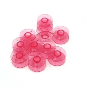 플라스틱 보빈 10P 재봉 비즈 미싱 부자재 재봉틀보빈 보빈랜덤 플라스틱보빈 실감개 재봉틀부속