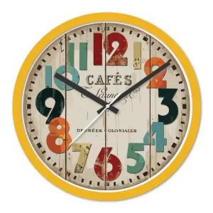 [아트박스]/글륵 보헤미안 팝(POP)한 컬러와 빈티지 질감의 벽시계