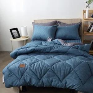 세미마이크로화이바 누빔 사계절 퀸 차렵이불세트