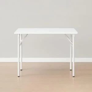 [아트박스]/가구느낌 영접이식책상 1000x600 간이 철제 테이블