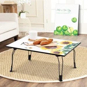 접이식 테이블 탁자 간이식탁 원룸 다용도 티테이블 거실테이블 원목테이블 좌식테이블