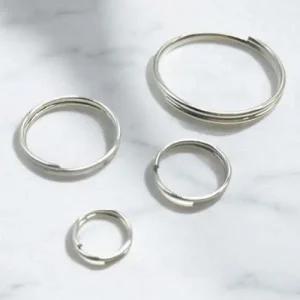 고리 링 부자재 지름 키링 연결 9mm 100개들이 O자 (49M09)